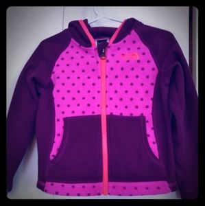 Girls North face hoodie